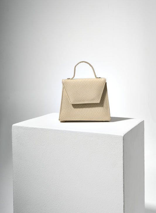 Beige Pauline snake print