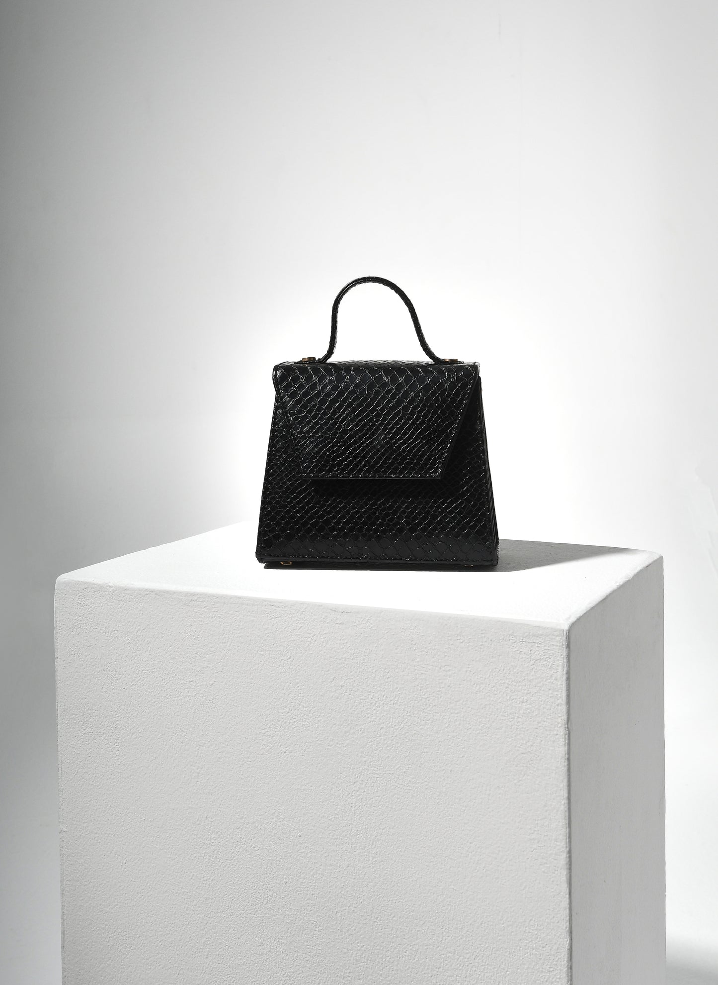 Black Pauline snake print