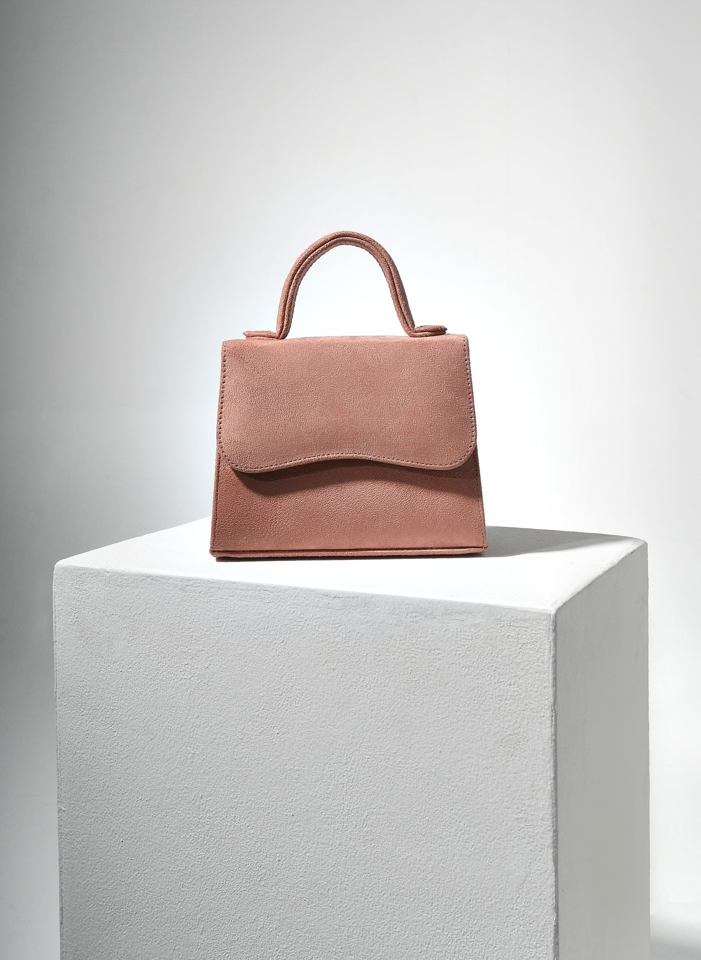 Powder pink Velvet Léa