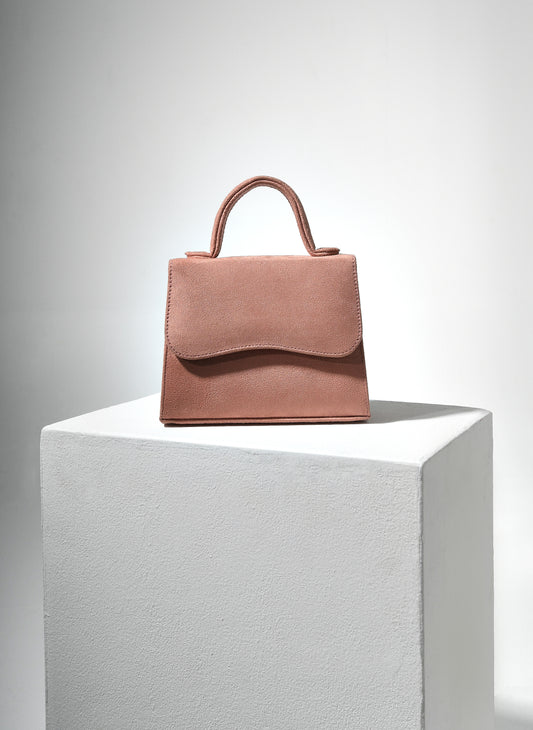 Powder pink Velvet Léa